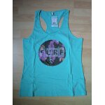 D�bardeur t - shirt sans manches rip curl neuf taille m bleu vert turquoise