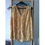 Dbardeur taille 46 - 48 jaune  motif kiabi