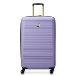 Delsey paris - segur 2. 0 - valise soute rigide 75 cm x 46 cm x 29 cm cm - 86 l - xl - lavande
