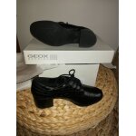 Derbies geox noir femme talon 5 cm neuves jamais portees - 37