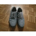 Derbies mustang 43 bleu clair