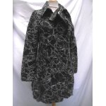 Desigual manteau rebrod� fil de laine t 38