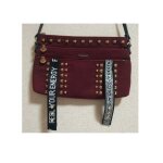Desigual sac bandouliere clous dores pochette epaule cloutee petit trs fonctionnel multiples compartiment ...