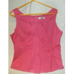 Dessus top christine laure - rose fushia / / f44 - d42 - - coton