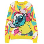 Difuzed disney lilo & stitch christmas jumper pull - m