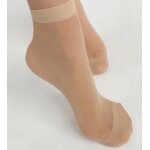 Dim lot de 2 paires de socquettes voile renforcé beige Éclat ultra resist Dim lot de 2 paires de socquettes voile renforcé beige Éclat ultra resist