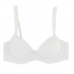 Dim body touch 85b blanc dentelle neuf