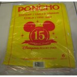 Disney poncho impermable disneyland paris jaune