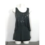 Double top / tee shirt gris sans manches - taille 2 - promod