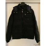 Doudoune anorak noir homme lee taille s