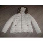 Doudoune parka kaporal blanc cassé, capuche, fourrée taille m tbe Doudoune parka kaporal blanc cassé, capuche, fourrée taille m tbe