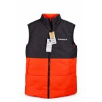 Doudoune sans manches timberland noir & rouge neuve avec �tiquette ? gilet matelass�