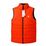 Doudoune sans manches timberland rouge neuve avec �tiquette ? gilet matelass� hiver streetwear