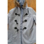 Duffle coat bleu femme