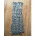 charpe chaude grise en laine et acrylique marque creeks