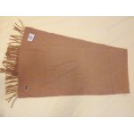 �charpe lacoste vintage beige fonc� en poils de chameau