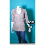 Ekyog taille 36 chemise manches 3 / 4 beige rose femme coton bio blouse Ekyog taille 36 chemise manches 3 / 4 beige rose femme coton bio blouse