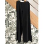 lgant pantalon noir fluide - zara