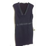 Elégante robe bleu marine col décoletté morgan taille l idée cadeau Elégante robe bleu marine col décoletté morgan taille l idée cadeau