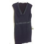 El�gante robe bleu marine col d�colett�  ; morgan  ; taille l id�e cadeau