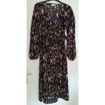 lgante robe longue portefeuille froisse