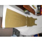 Ensemble 2 pices haut larges bretelles et jupe 3 / 4 vert kaki t 42