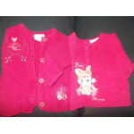 Ensemble b�b� fille disney gilet haut minnie fushia taille 6 mois id�e cadeau