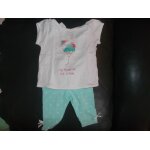 Ensemble bb fille legging haut  tape  l&oeil  taille 1 mois ide cadeau