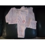 Ensemble bb fille salopette veste assortie disney winnie l&ourson taille 9 / 12 mois