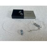 Ensemble cristaluna collier + bracelet + boucles oreille diva swarovski