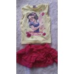 Ensemble fille t. shirt disney princesse blanche neige jupe fushia froufou taille 2 ans