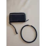 Ensemble luxe swarovski - portefeuille & collier / bracelet 2 - en - 1
