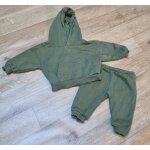 Ensemble pantalon jogging sweat � capuche kaki gar�on primark taille 3 / 6 mois