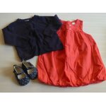 Ensemble robe / gilet / ballerines la halle - 6 mois
