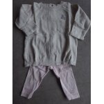 Ensemble robe sweat  licorne  + legging tape  l'oeil - 9 mois
