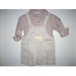 Ensemble salopette courte & chemise 12 mois