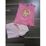 Ensemble t - shirt + short rose 3 ans disney princesse