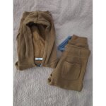Ensemble sweat zipp� / pantalon bout'chou, taille 18 mois.