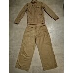 Ensemble vtement pantacourt et veste beige fonc taille 40 alain manoukian