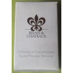 Eponge  chaussures relais & chateaux