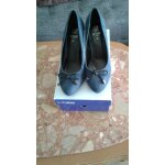 Escarpin bleu - 37