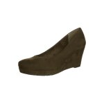 Escarpins compens�s olive - tamaris - 39