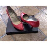 Escarpin dame vernis corail t 36 nero giardini