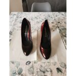 Escarpins d�grad�s rouge et noir de marque san marina - pointure 40