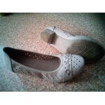 Escarpins gris clair femme - 39