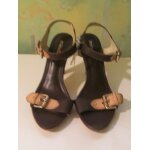 Escarpins marrons minelli - taille 39