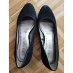 Escarpins noirs en cuir tamaris pointure 37