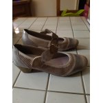 Escarpins rieker gris  velcros 41755 - 63 taille 37