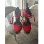 Escarpins rouge minelli 39