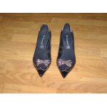 Escarpins toscania daim noir dcos dores taille 38 tbe